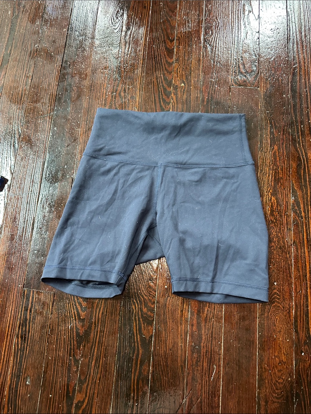 Lululemon Navy Bike shorts